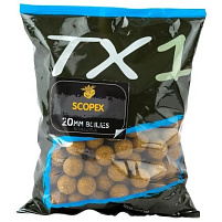 Shimano Boilie TX1 Scopex 1kg 20mm