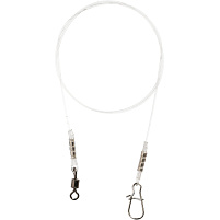 MIKADO - Fluorocarbonový návazec Jaws strong 50 cm, 42kg, 1mm, 2ks