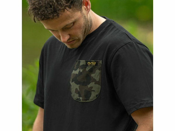 AVID CARP - Tričko Cargo T Shirt Black 