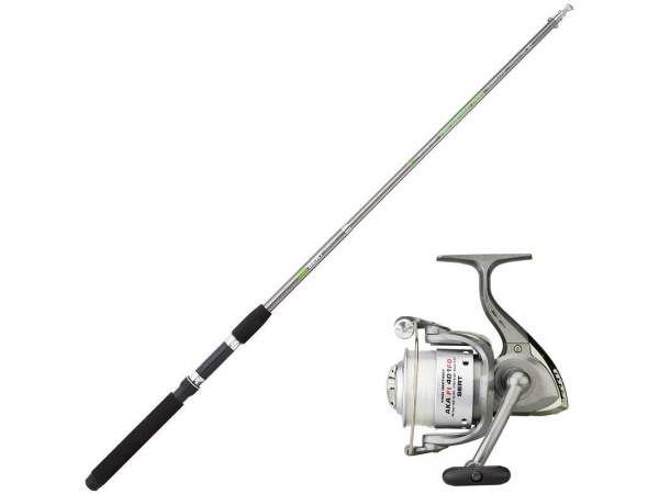 Sert teleskopický prut s navijákem Instinct X FW20 TeleSpin 240-6 (20/50g) +Aka Fl 401 FD