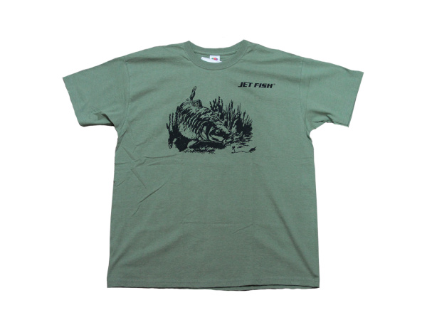 JET FISH - Tričko kapr zelené
