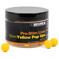 CC Moore - POP UPS Pro-Stim Liver, 12mm, 55ks, Yellow