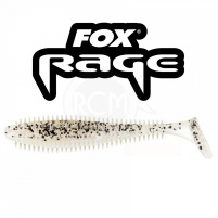 Fox Rage - Gumová nástraha Spikey shad ultra UV 6cm - salt n pepper