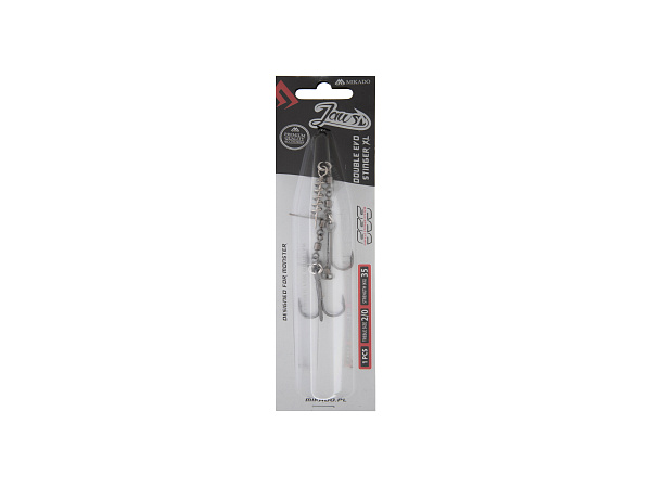 MIKADO - Jaws Double Evo Stinger XL - 35kg - Vel. 2/0 - 1 ks