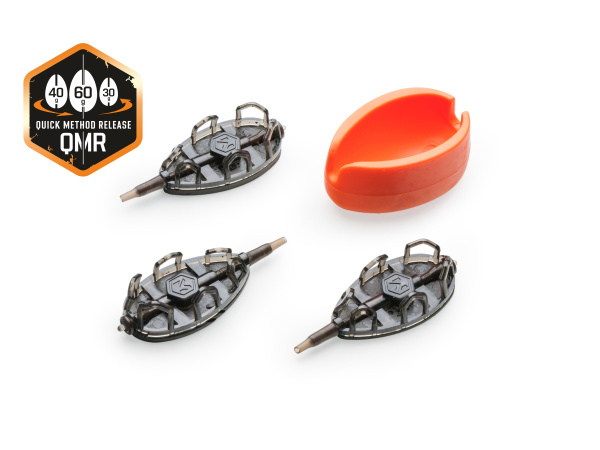 Mivardi Sada rychlovýměnných method krmítek QMR Grip L (30g + 40g + 50g + mould)