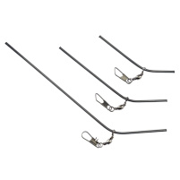 Giants fishing Průjezd na tyčce zahnutý SS Anti Tangle 15cm, 3ks       