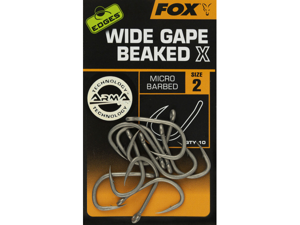 FOX - Háčky Arma point WIDE GAPE BEAKED X