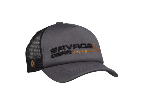 SAVAGE GEAR - Čepice Kšiltovka Classic trucker cap sedona grey