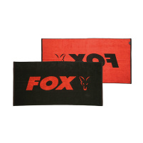 Fox - Ručník beach towel Black / Orange