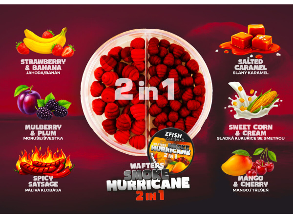 ZFISH Smoke Hurricane Wafters 2in1