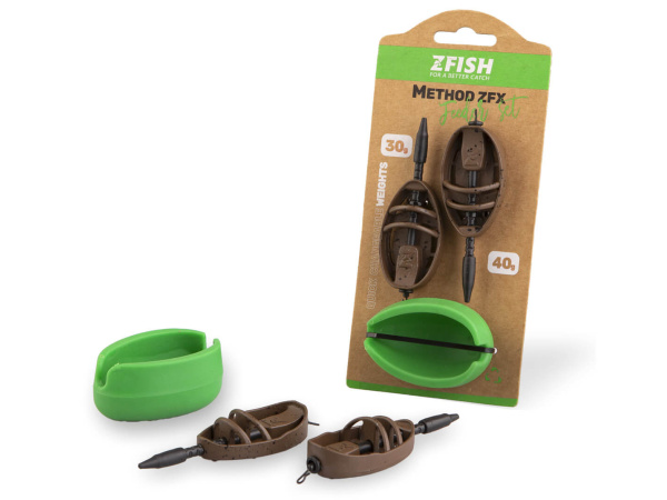 ZFISH - Sada Method Feeder Set ZFX 30,40g+Formička