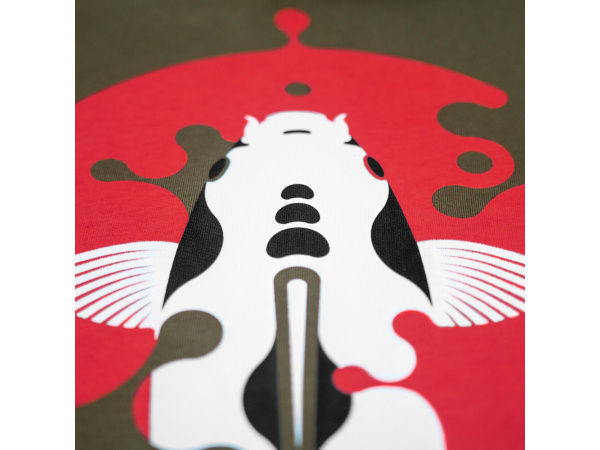 KUMU - MIKINA HOODIE RISING SUN