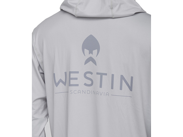 Westin Tričko Ledge UPF Hoodie Mist Grey