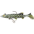 SPRO - Powercatcher Super Natural Baitfish s jigem a háčkem  12cm - Pike Metal