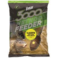 Sensas - Krmítková směs 3000 Method Carp Yellow, 1kg