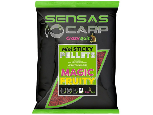 Sensas - Pelety mini Sticky 2mm, 700g 