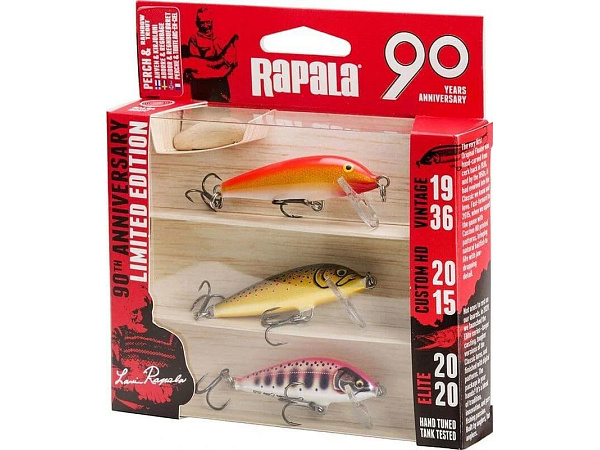 Rapala wobler Rapala 90 Years Lure Kit - BRT