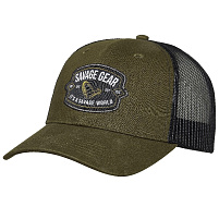 SAVAGE GEAR - Kšiltovka Badge Trucker Cap Green