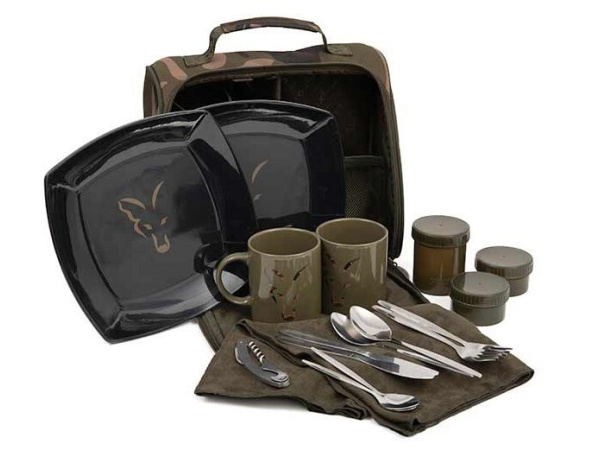 FOX - Jídelní Taška Camolite Pro 2 Osoby Dinner Set