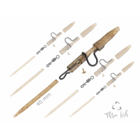 ZFISH Závěsky Heavy Duty Clip Complete Pin Set 40 mm