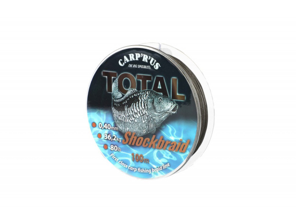 Carp´R´Us Total Shock Braid 100m