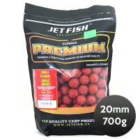 JET FISH - Boilie PREMIUM CLASSIC 700g 20mm - Chilli/Česnek