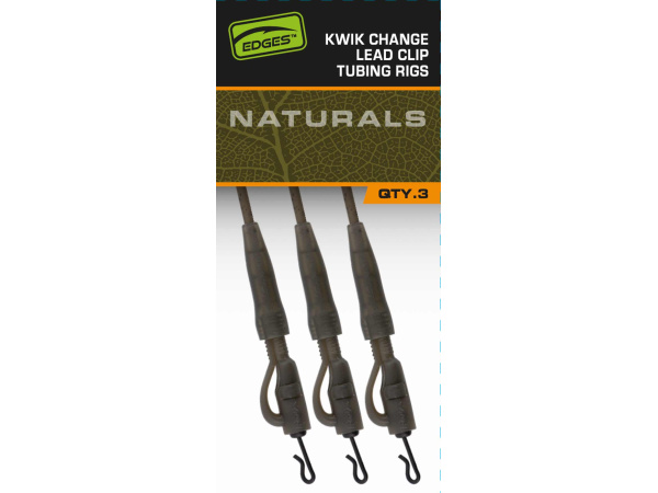Fox montáž EDGES Naturals Kwik Change Lead Clip Tubing Setup