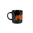 Fox Black and Orange Logo Ceramic Mug