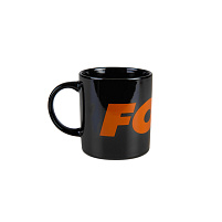 Fox hrnek Black and Orange Logo Ceramic Mug