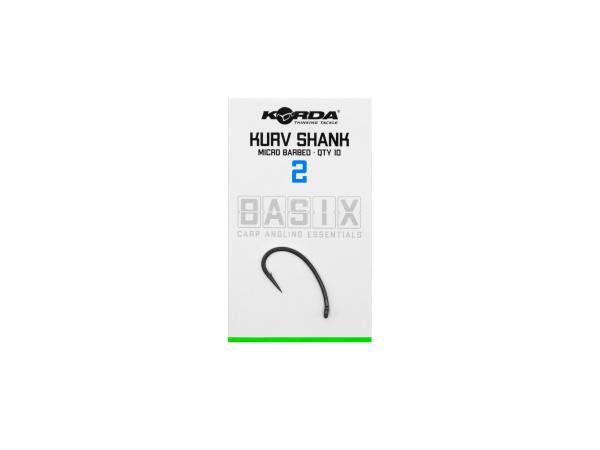 KORDA Háčky Basix Kurv Shank Micro Barbed