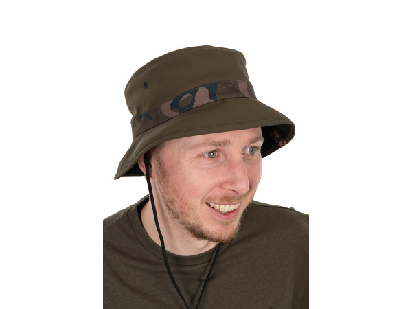 FOX - Klobouk Khaki/Camo Boonie Hat