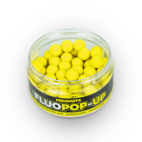 Mikbaits - Plovoucí Fluo mini boilie 100ml, 10mm - Ananas N-BA