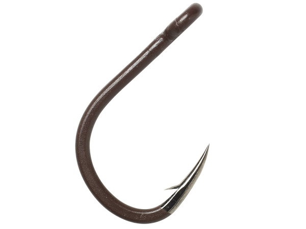 MADCAT - Jednoháček A-STATIC Pellet hook - hnědý, 5ks
