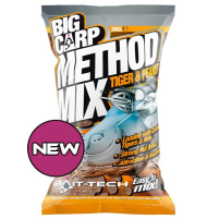 Bait-Tech krmítková směs Big Carp Method Mix Tiger & Peanut 2 kg