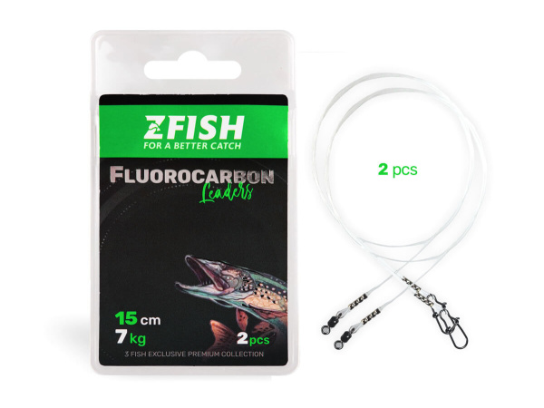 ZFISH - Lanko Fluorocarbon Leader - 2ks