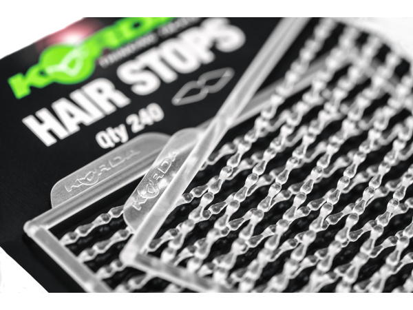 KORDA Zarážky Bait Stops 240 ks