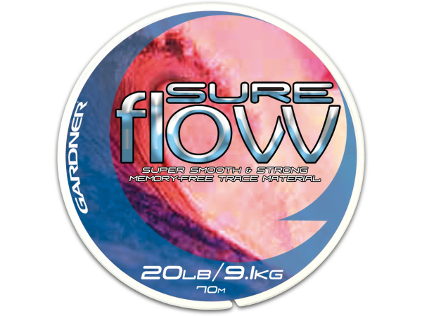 Gardner Návazcový vlasec Sure Flow Clear 70m 