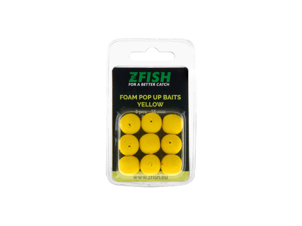 Zfish Pěnová Nástraha Foam Pop up Baits 15mm 