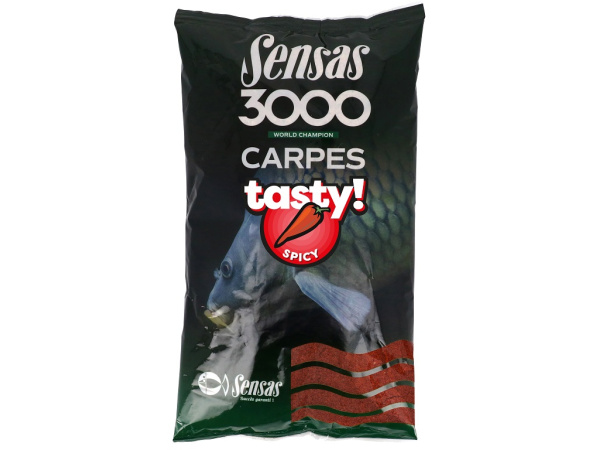 Sensas - Krmítková směs 3000 Carp tasty, 1kg
