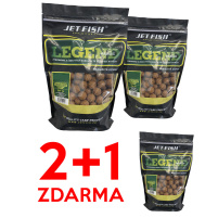 JET FISH - Boilies Legend range 3kg 20mm - Seafood + A.C. švestka/česnek 2+1 ZDARMA