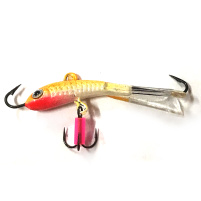 JAXON - Marmyška vertikál oranžovo / bílá 4,5g - 3,5cm