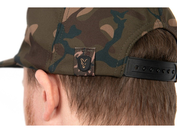 FOX - Kšiltovka Camo Flat Peak Snapback Cap