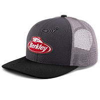 Berkley - Kšiltovka Performance Trucker Cap Charcoal Black Grey