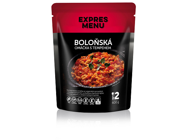 EXPRES MENU - Boloňská omáčka s tempehem (2 porce) - 600g