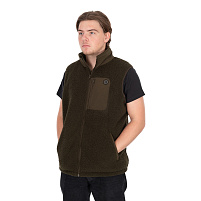 Fox vesta Olive Sherpa Hybrid Gilet 4XL