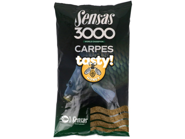 Sensas - Krmítková směs 3000 Carp tasty, 1kg