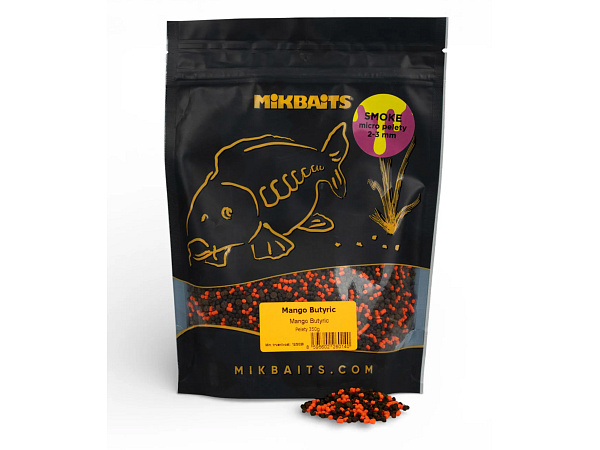 Mikbaits Smoke Micro Pelety 2-3 mm 350 g