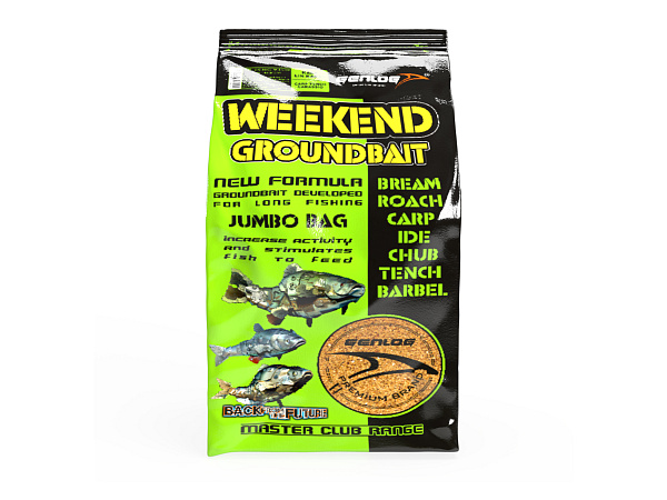 GENLOG KRMNÁ SMĚS WEEKEND Bream / Cejn 5kg Výprodej