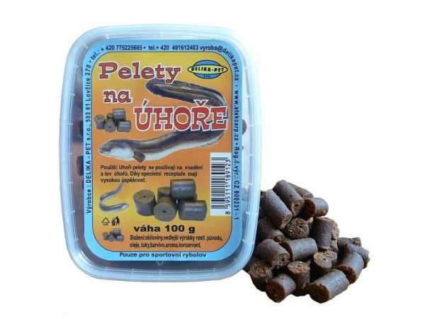DELIKA - PET - Pelety na úhoře - 100g