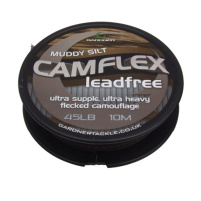 Gardner Bezolovnatá šňůrka Camflex Leadfree 10m|65lb (29,5Kg) Muddy Silt